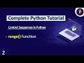 range Function in Python range Function range Function in Python Hindi
