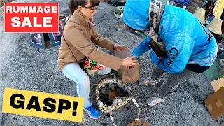 You WON T BELIEVE What Was In The Box At This Rummage Sale