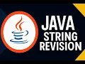 9 minutes - Java String quick Refresher Interview Ready