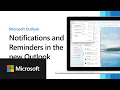 Learning the new Outlook Configuring Notifications and Reminders