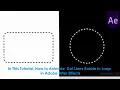 How to Animate Dot lines in Loop After Effects CC Tutorial
