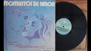 Momentos de Amor - Coletânea Romântica Internacional - (Vinil Completo - 1986) - Baú Musical