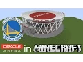 Minecraft MEGABUILD Oracle Arena in Minecraft Home of the Golden State Warriors