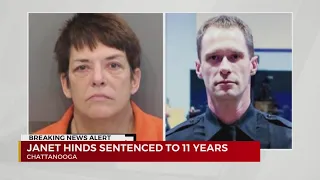 Woman sentenced in death of Chattanooga officer