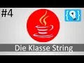 Java Tutorial German - Insert The String class