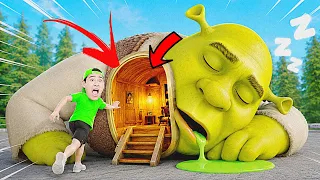ENTREI DENTRO DA CABEÇA DO SHREK!! 🤯💥 - Garrys Mod