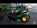 How to find grease points on a John Deere Ride On Mower Masons Kings