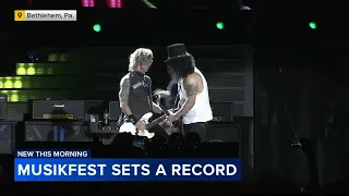 New record set during 2024 Musikfest in Bethlehem Pa