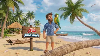 شاكر والببغاء الشاطر - الكواكب | طيور الجنة