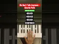 Lagu Charlie Puth - We Don’t Talk Anymore [Right Hand - Easy Piano Tutorial]