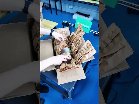 What do you do with Waste? Try Cardboard Shredder. Product Packing Materials by yourself, Save Cost