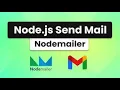 NODE JS SEND MAIL NODEMAILER PART 2 AND GET TOKEN AND VERIFY