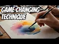 This 1 Watercolor Technique will Change Your Paintings
