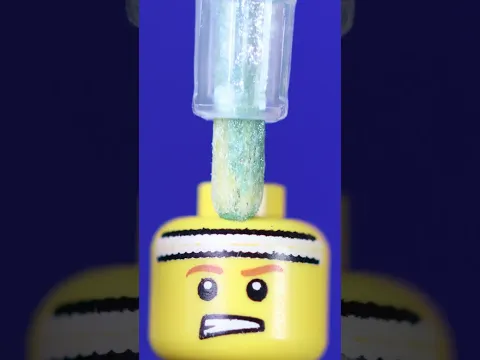 LEGO vs. New glitter marker (ASMR Close up/macro) #asmrvideo #satisfying #closeup #macrovideo
