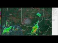 ILN Radar with New NOAA Weather Radio Voice KIH-42 - 2016