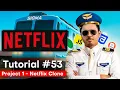 Netflix Clone Using HTML CSS Sigma Web Development Course - Tutorial