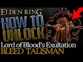 Elden Ring Where to get Lord of Blood s Exultation Bleed Talisman Leyndell Catacombs Guide