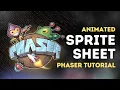 How to Animate Sprite Sheets in Phaser