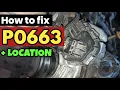 P0663 P0663 Intake Manifold Tuning Valve Control Open Bank 2 code p0663 p0663 obd2