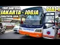 KASIAN :( CUMA 5 PENUMPANG | Trip Bus SANTOSO Depok - Jogja PART1