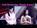 Download Lagu Full Komentar Penampilan Kayla (Luwu) - Mandi Madu || Video Review|| DA7 Top 35 Group 3