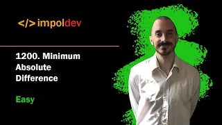 Minimum Absolute Difference LeetCode 1200 - Python