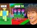 Download Lagu I Spent 24 HOURS In Steal A Brainrot!