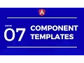 Angular 2 Understanding Component Templates in Angular 2