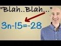 Translating Sentences into Equations