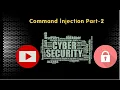 Command Injection Part 2 Practical