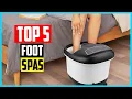 Top 5 Best Foot Spas in 2026