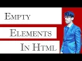 Empty elements in HTML W3Schools com HTML Course