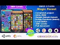 Magic Forest Match 3 Puzzle Unity Project