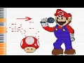 Mario on the piano (Friday Night Funkin mod).