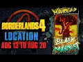 Black Market Vending Machine Location Aug 13 2026 - Borderlands 4