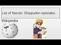 List of Naruto Shippuden episodes Wikipedia