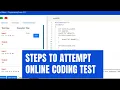How to Attempt the Online Coding Test Eklavvya