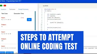 How to Attempt the Online Coding Test | Eklavvya