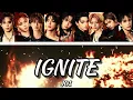 JO1｜'IGNITE' 歌割り