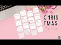 Christmas Printable Planner Bundle