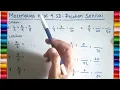 Belajar Matematika Kelas 4 SD | Pecahan Senilai