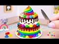 Download Lagu CUTEST Mini Rainbow Cake Ever 🍰🌈 Top Stunning Mini Cake Decorating Ideas 💗 The Cake Corner
