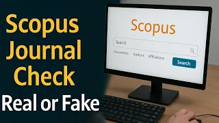 How to Find Scopus Indexed Journals