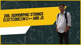 205 Isomorphic Strings solved in c and JS