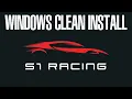 iRacing Windows Clean Install with TIME SAVING TIPS