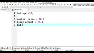 variables and data types Lesson1
