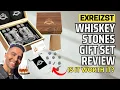 EXREIZST Whiskey Stones Gift Set Review Chilling Rocks Glasses Test for Bourbon Scotch