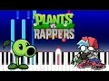 Download Lagu Friday Night Funkin' VS Plants vs. Rappers - Bloom n Brains Song (Piano Tutorial)
