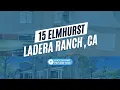 15 Elmhurst St Mission Viejo CA 92694Now Leasing Ladera Ranch s Avendale Village