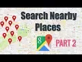 Google Maps Nearby Places Tutorial PART 2 Android Tutorials
